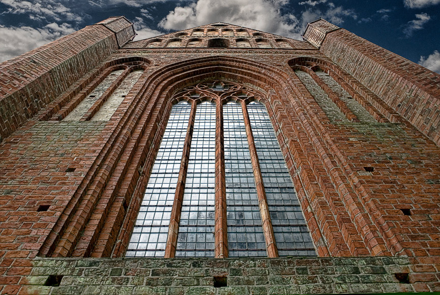 Westfassade der Klosterkirche Chorin