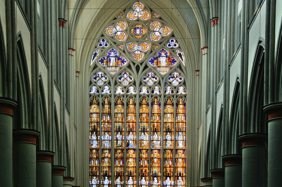 Westfenster des Altenberger Domes.