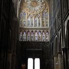 Westfenster und Portal Kathedrale Metz