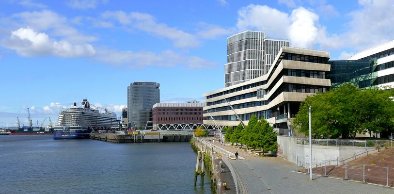 Westfield-Center und HafenCity-Uni