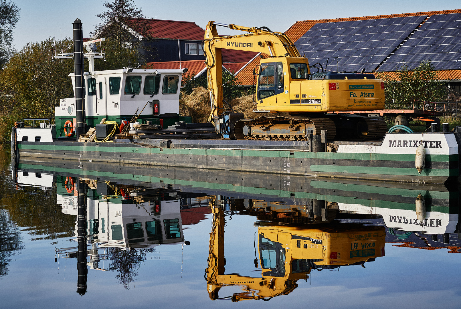 Westfriesischer Bagger in Eernewoude