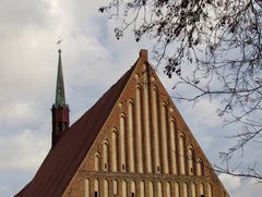 Westgiebel der Mönchskirche (13. Jh.) in Salzwedel