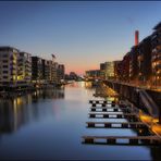 Westhafen am Abend