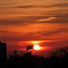 Westhafen am Abend