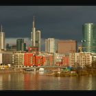 [ Westhafen in der Abendsonne ]