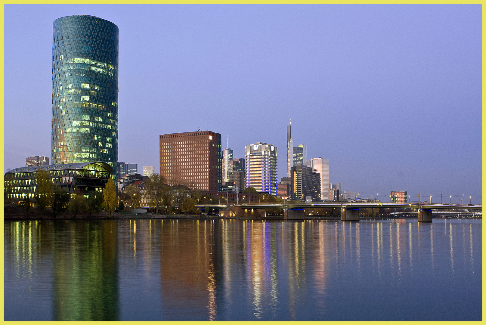 Westhafen Tower in Frankfurt am Main