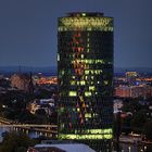 Westhafen Tower @night