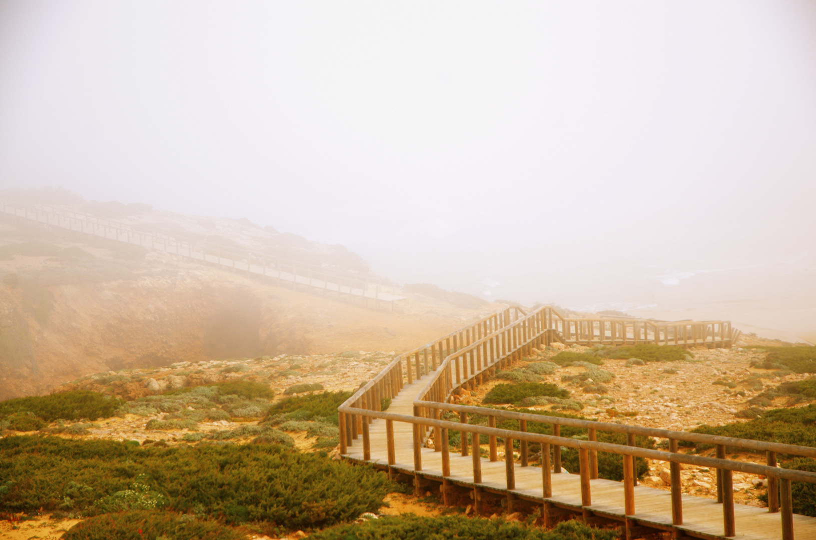 Westküste Portugal -Carrapateira im Nebel