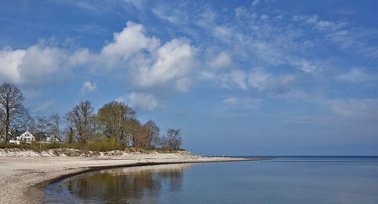 Westlich von Boltenhagen an der Ostsee....