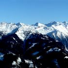 Westliche Alpen vom Kreuzkogel in Grossarl aus