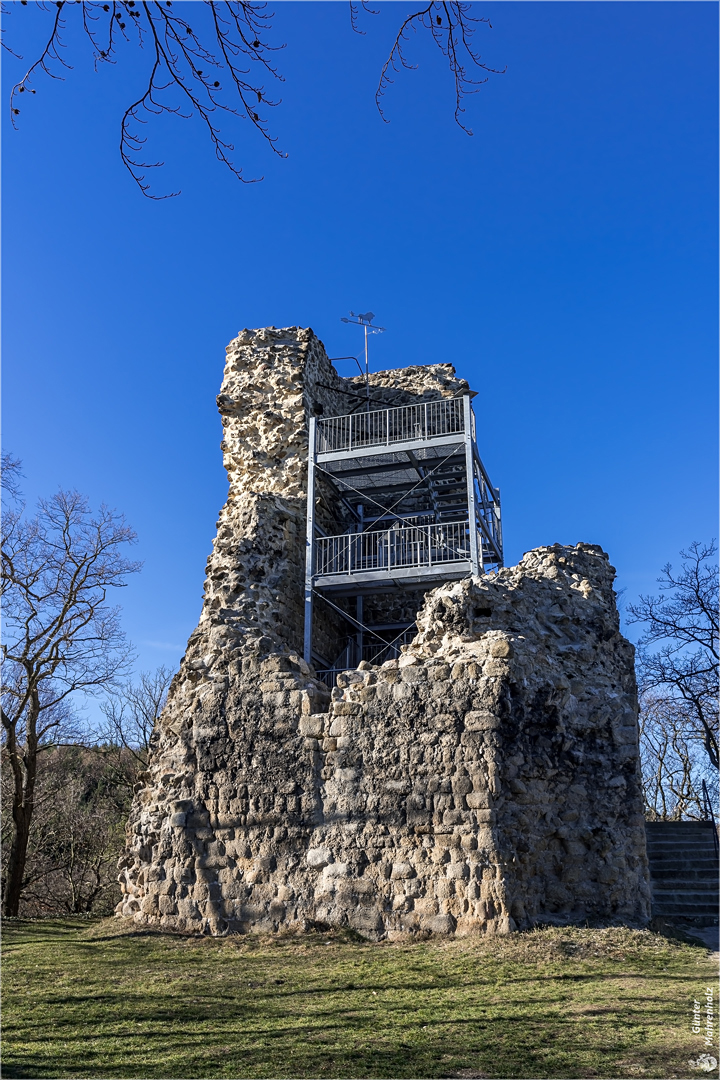 Westlicher Bergfried der Lauenburg