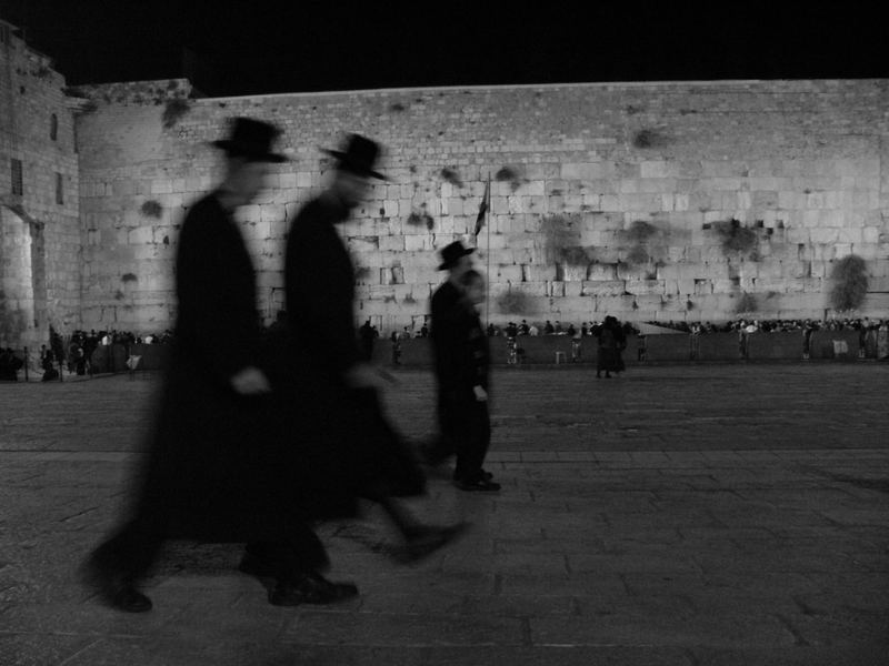 Westmauer zu Jom Kippur