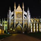 Westminster Abbey gestern abend