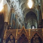 Westminster Abbey – Lettner und Orgel