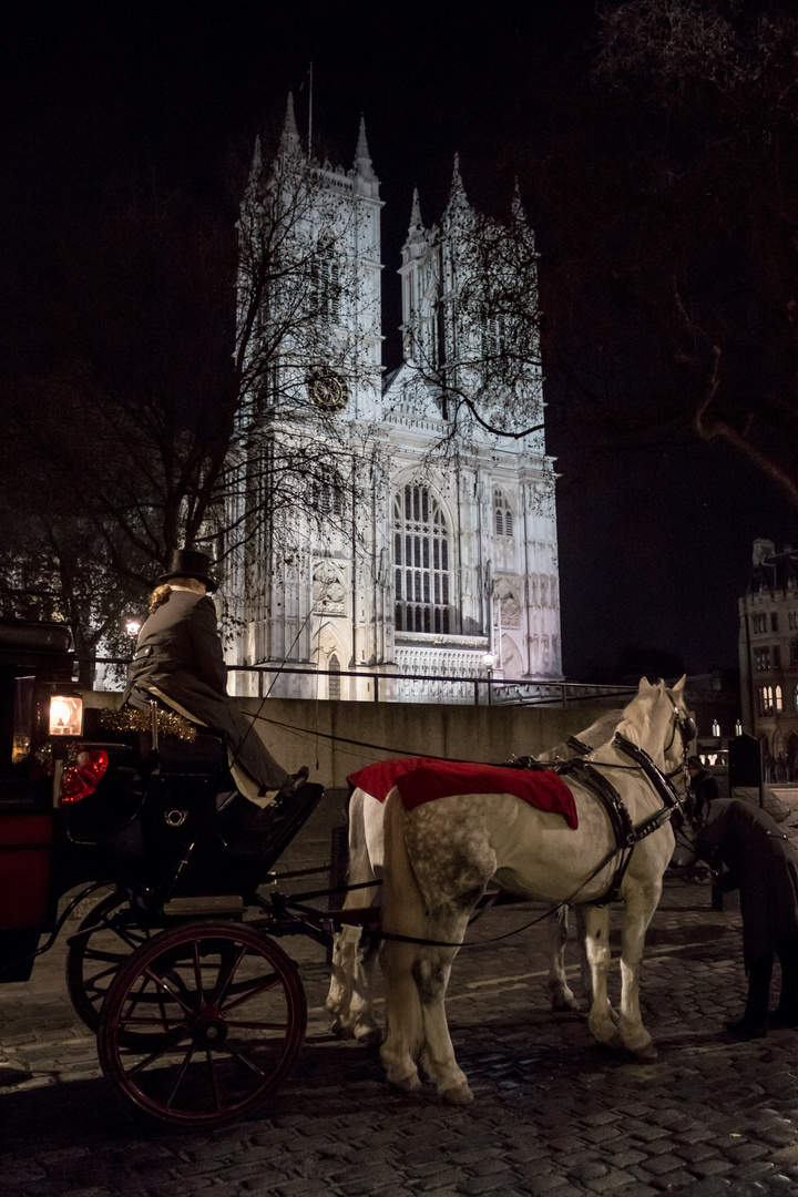 Westminster Abbey .... your carriage awaits