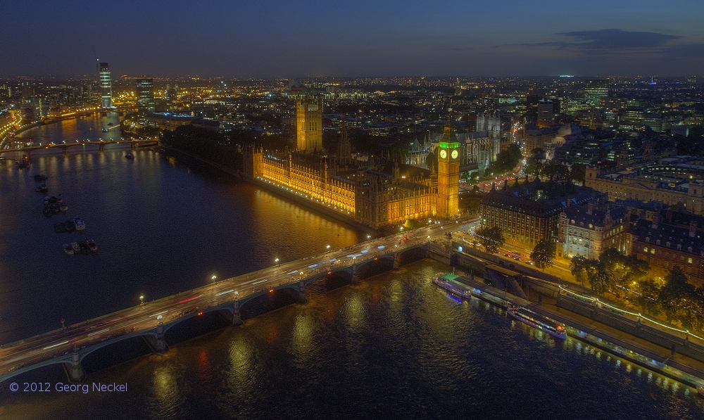 Westminster Blaue Stunde