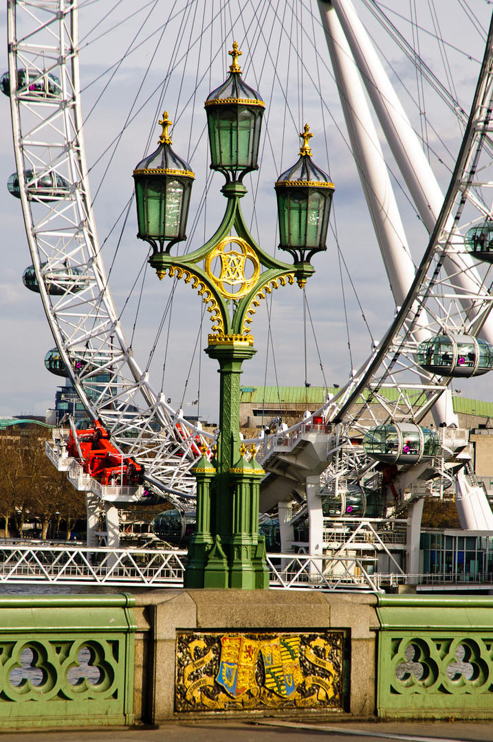 Westminster Bridge and London Eye