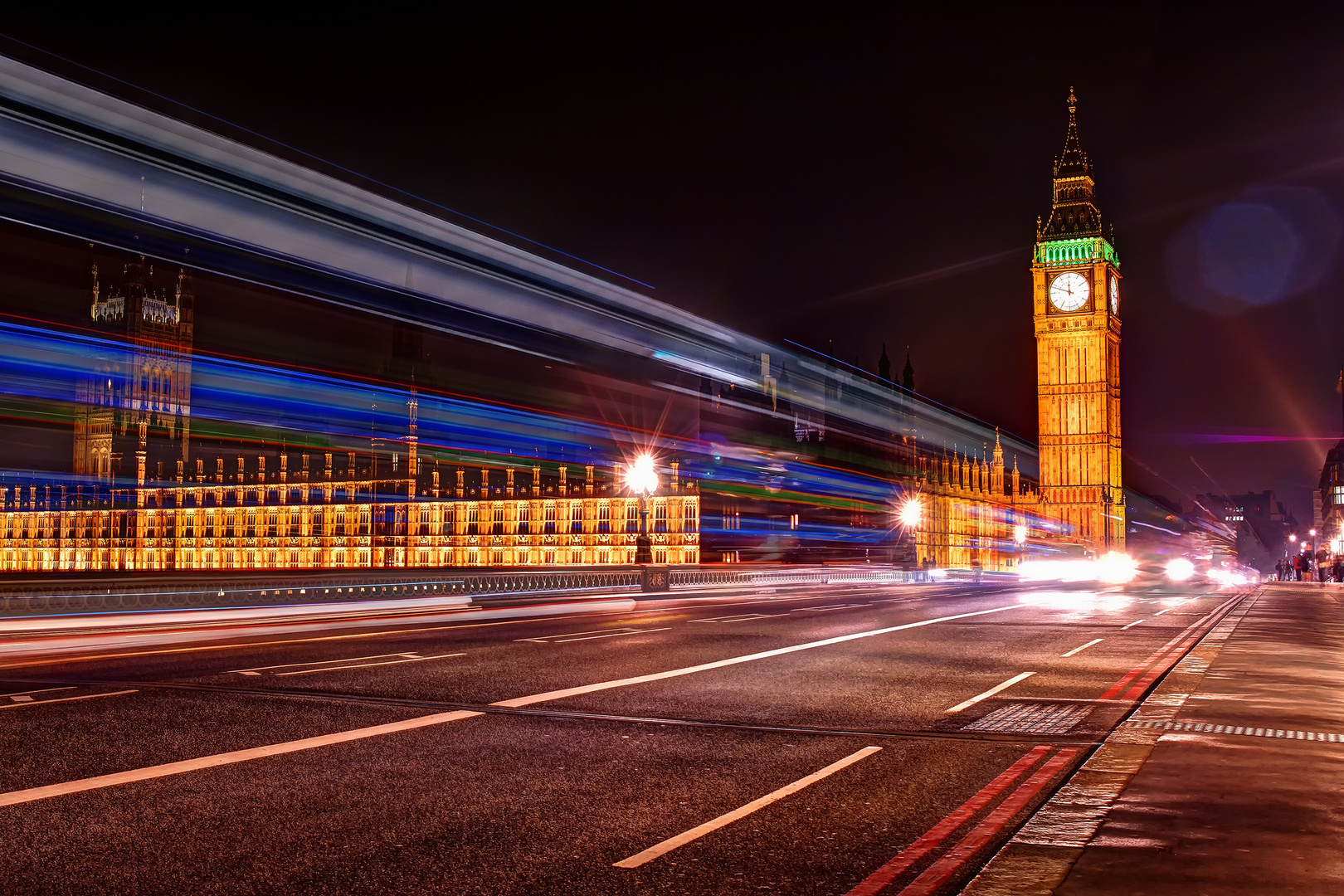 Westminster Bridge and Tower