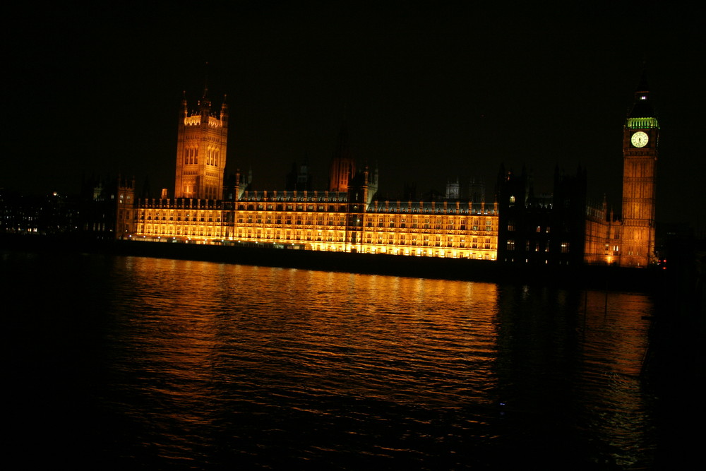 Westminster by night