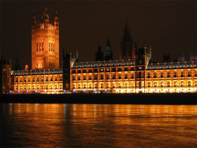 Westminster by night