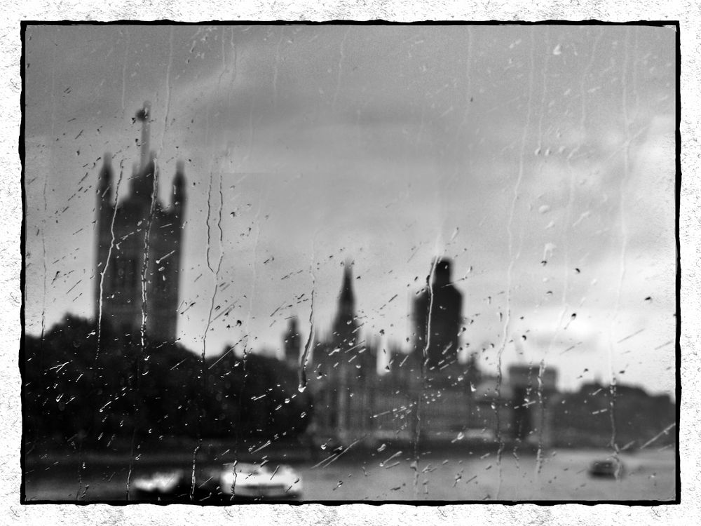 Westminster im Regen