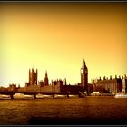 Westminster in sepia