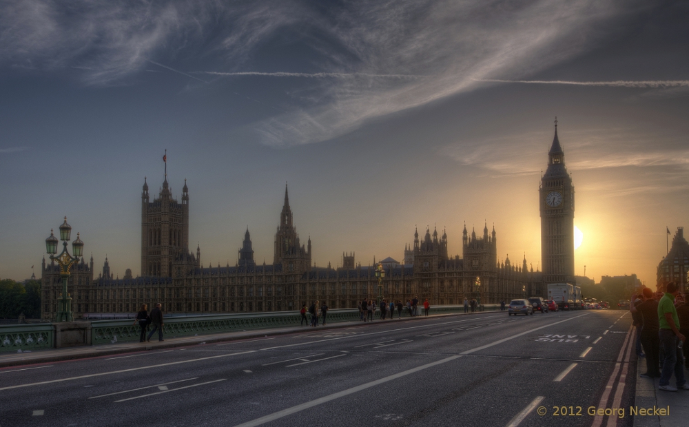 Westminster Sunset