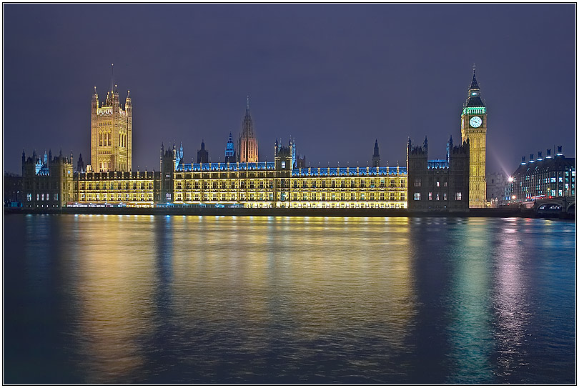 Westminster - The House of Parliament.....