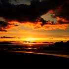 Weston Super Mare Sonnenuntergang