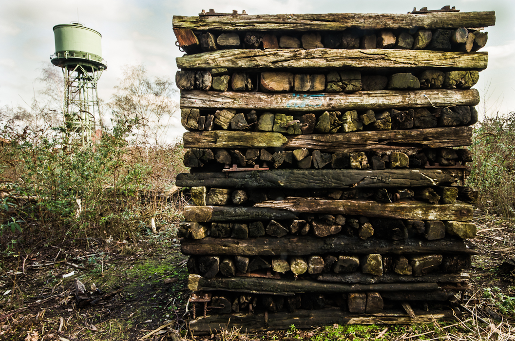 Westpark Bochum Stapel und Turm