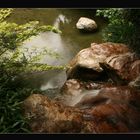 Westpark München - Wasserfall im Chinagarten