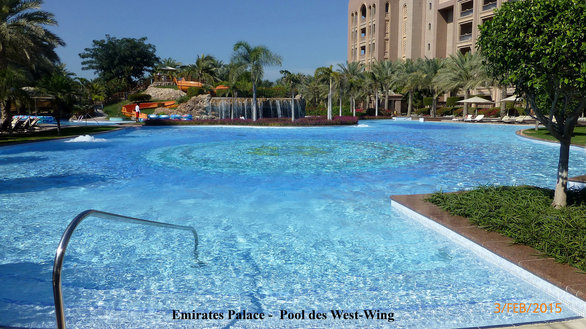 Westpool des Emirate Palace