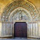 Westportal der Schlosskirche Santa Maria la Real in Olite