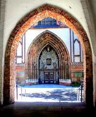 Westportal der St. Nikolai-Kirche zu Stralsund