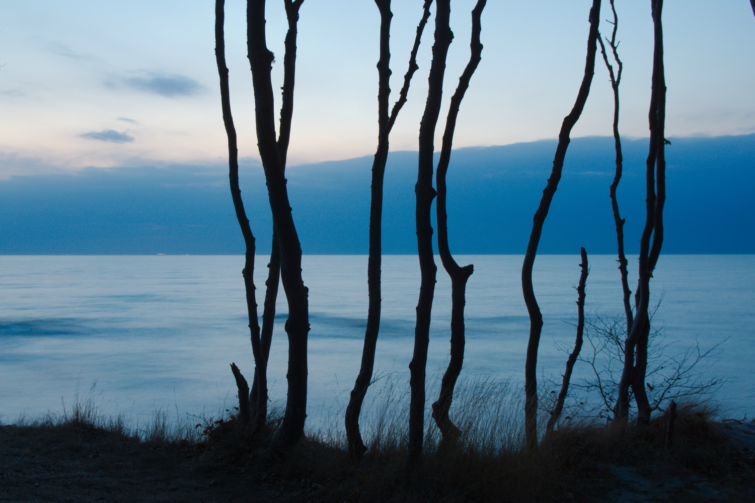 Westrand - blaue Stunde