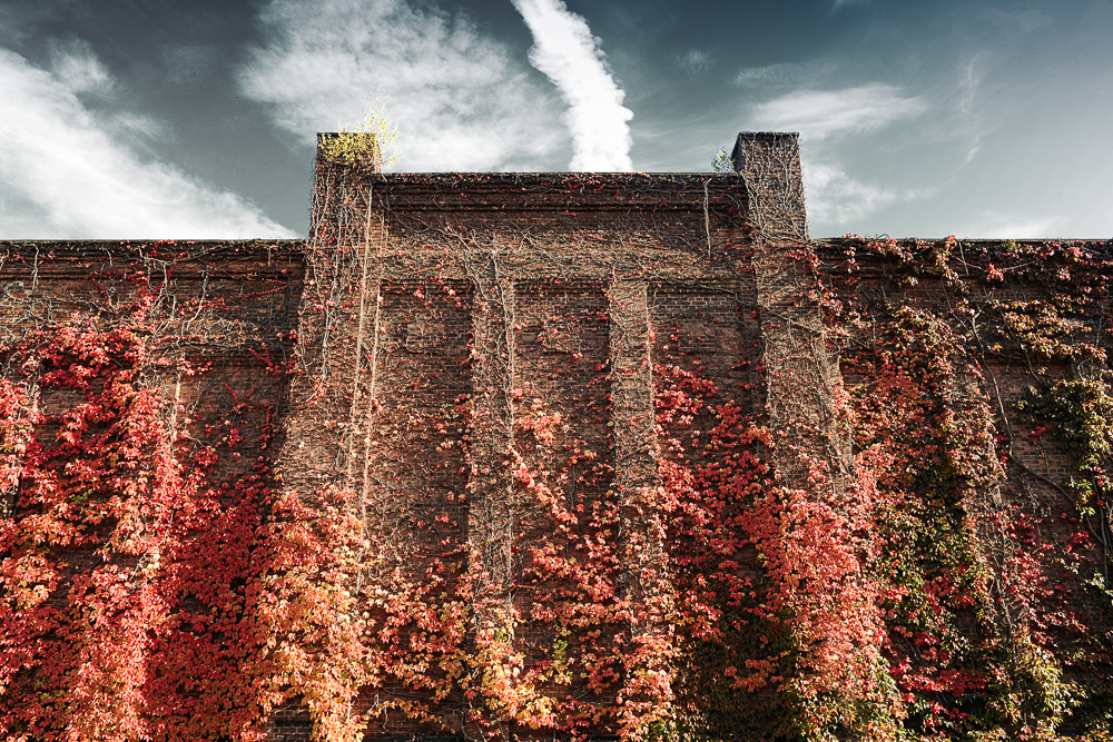 Westseite des Henschel-Werks Rothenditmold Kassel