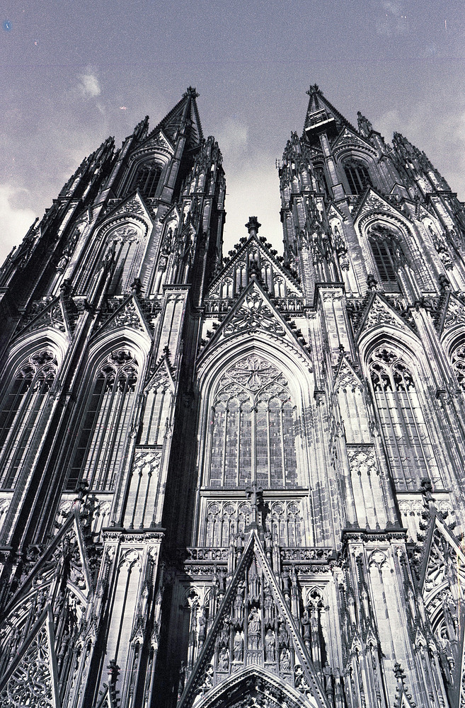 Westseite Kölner Dom (1986)