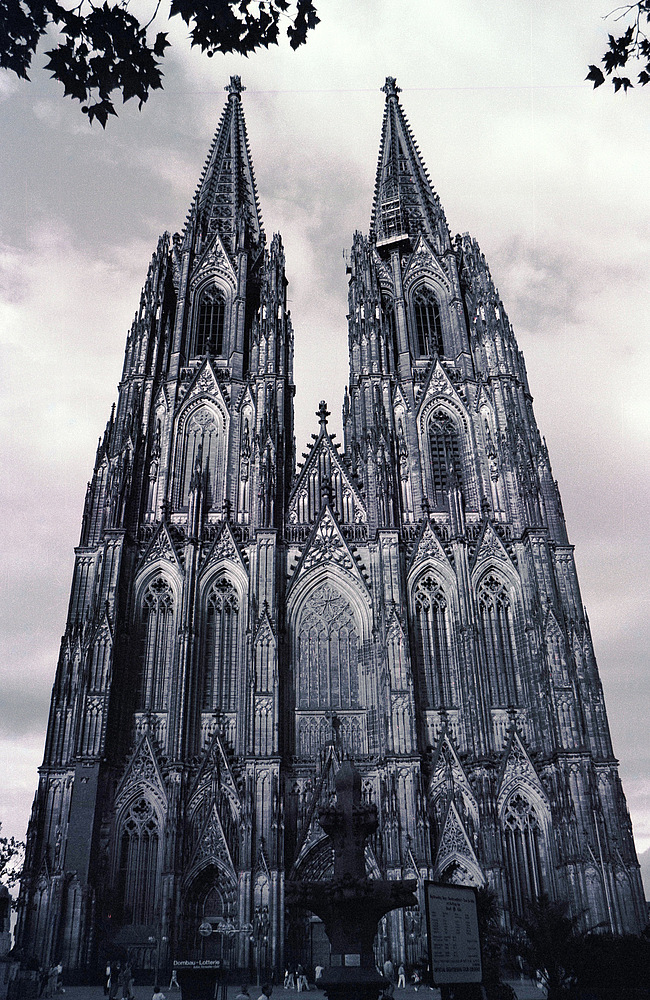 Westseite Kölner Dom (1986)