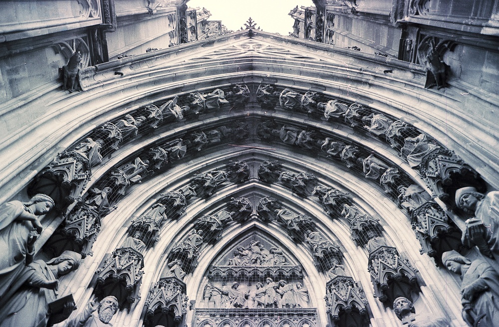 Westseite Kölner Dom (1986)