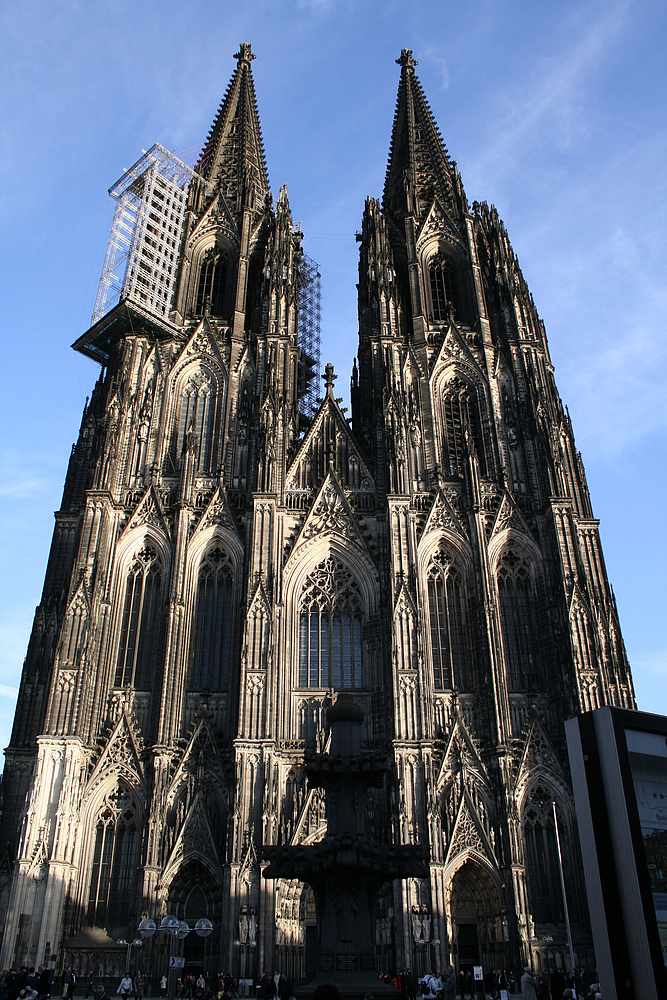 Westseite Kölner Dom (29.11.2011)
