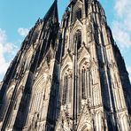 Westseite Kölner Dom (Hochformat)