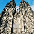 Westseite Kölner Dom (Hochformat)