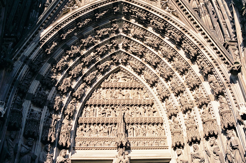 Westseite Kölner Dom (Querformat)