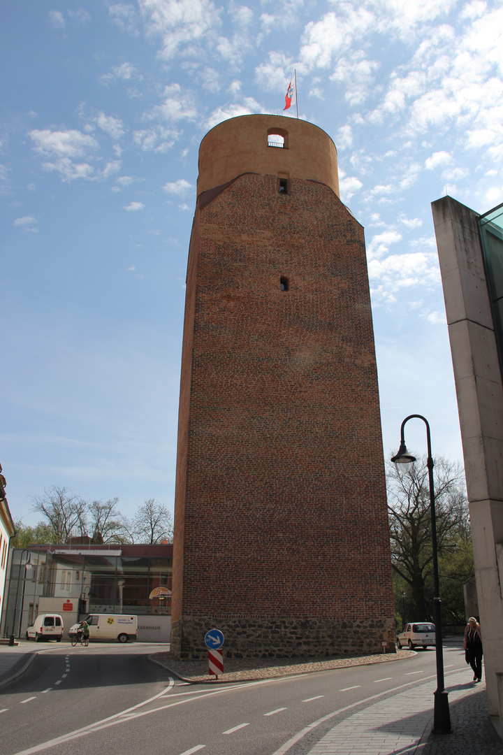 Westseite Lubwartturm Bad Liebenwerda