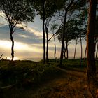 Weststrand am Abend