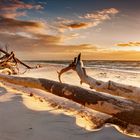 Weststrand am Abend