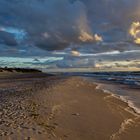 Weststrand Darß im Abendlicht