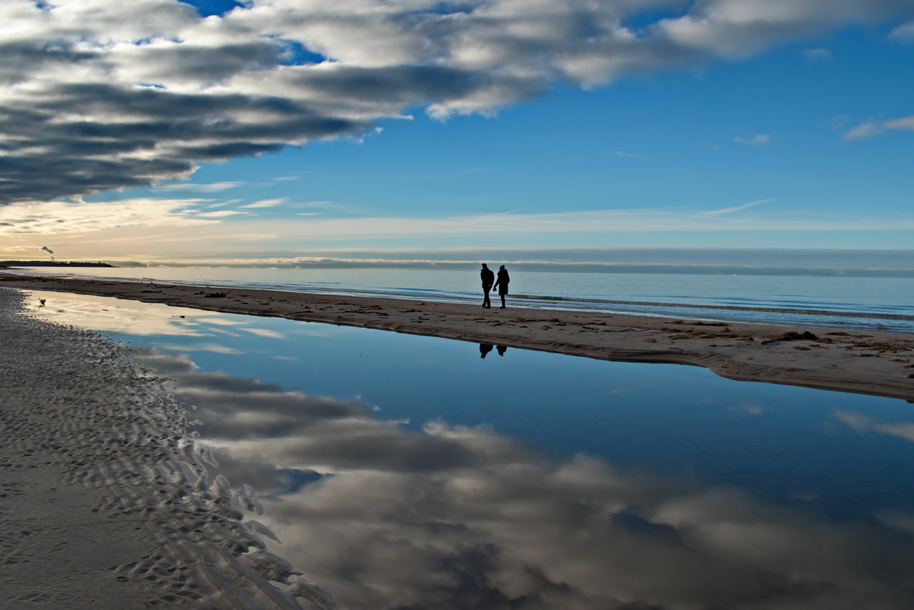 Weststrand, heute 06.01.19