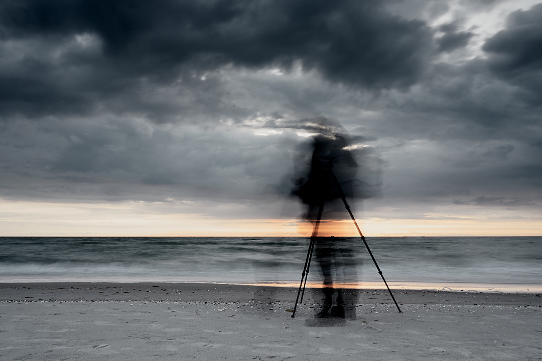 Weststrand im Wind