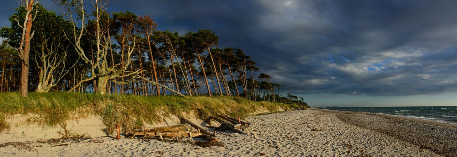 Weststrand nach dem regen